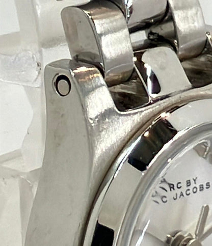 マークバイマークジェイコブス 腕時計 クオーツ シルバー MBM3198 レディース MARC BY MARC JACOBS