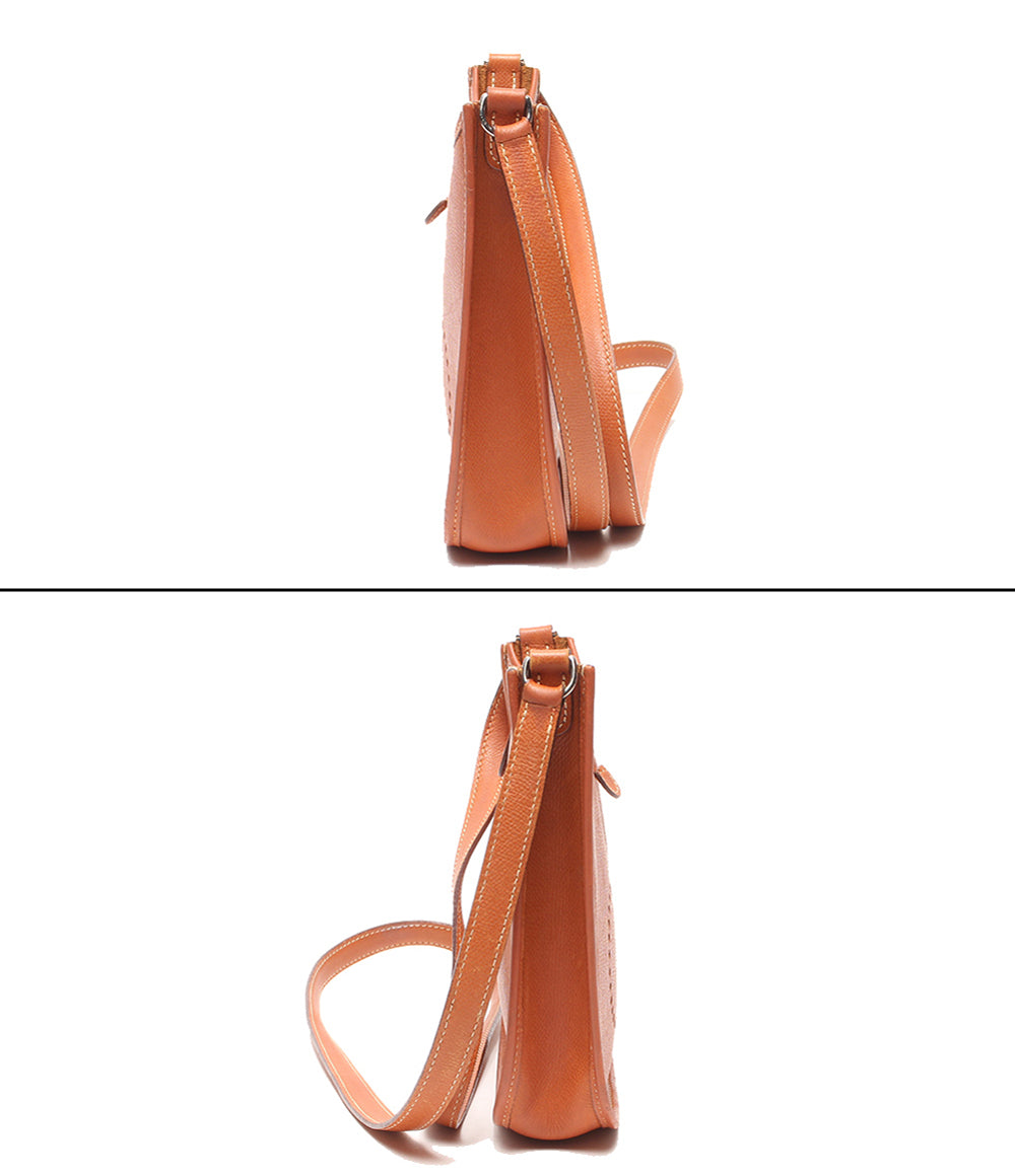 エルメス エブリン TPM ショルダーバッグ ブラウンAランクhe31314cc HERMES エルメス エブリンTPM ブラウン ゴールド金具 ショルダーバッグ