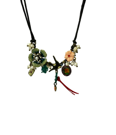 レネイド ネックレス フラワーモチーフ 花モチーフ レディース Les Nereides