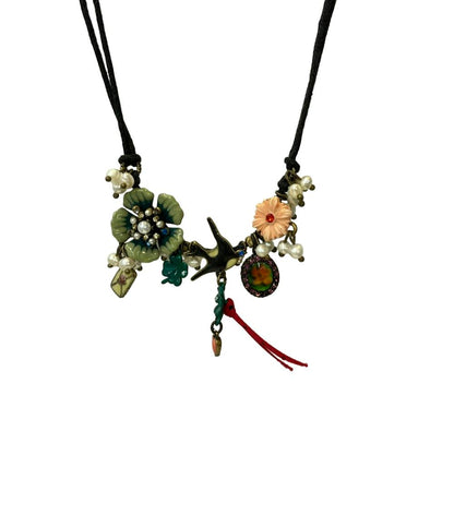 レネイド ネックレス フラワーモチーフ 花モチーフ レディース Les Nereides