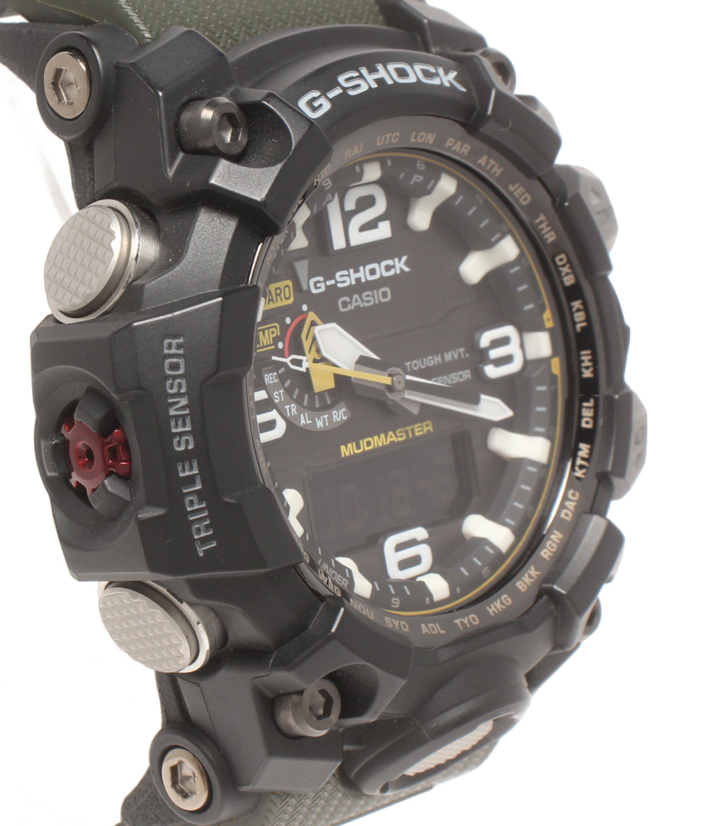 美品 CASIO 腕時計 マッドマスター MUDMASTER 電波ソーラー G-SHOCK ソーラー GWG-1000 メンズ カシオ