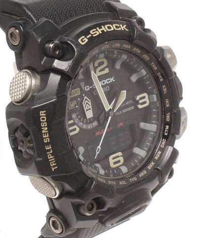 CASIO 腕時計 マッドマスター MUDMASTER G-SHOCK 電波ソーラー ソーラー ブラック GWG-1000 メンズ カシオ