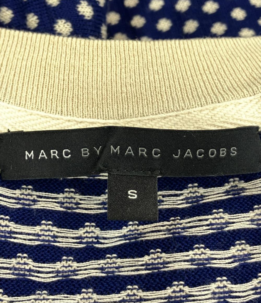マークバイマークジェイコブス 半袖ニットカーディガン レディース SIZE S (S) MARC BY MARC JACOBS