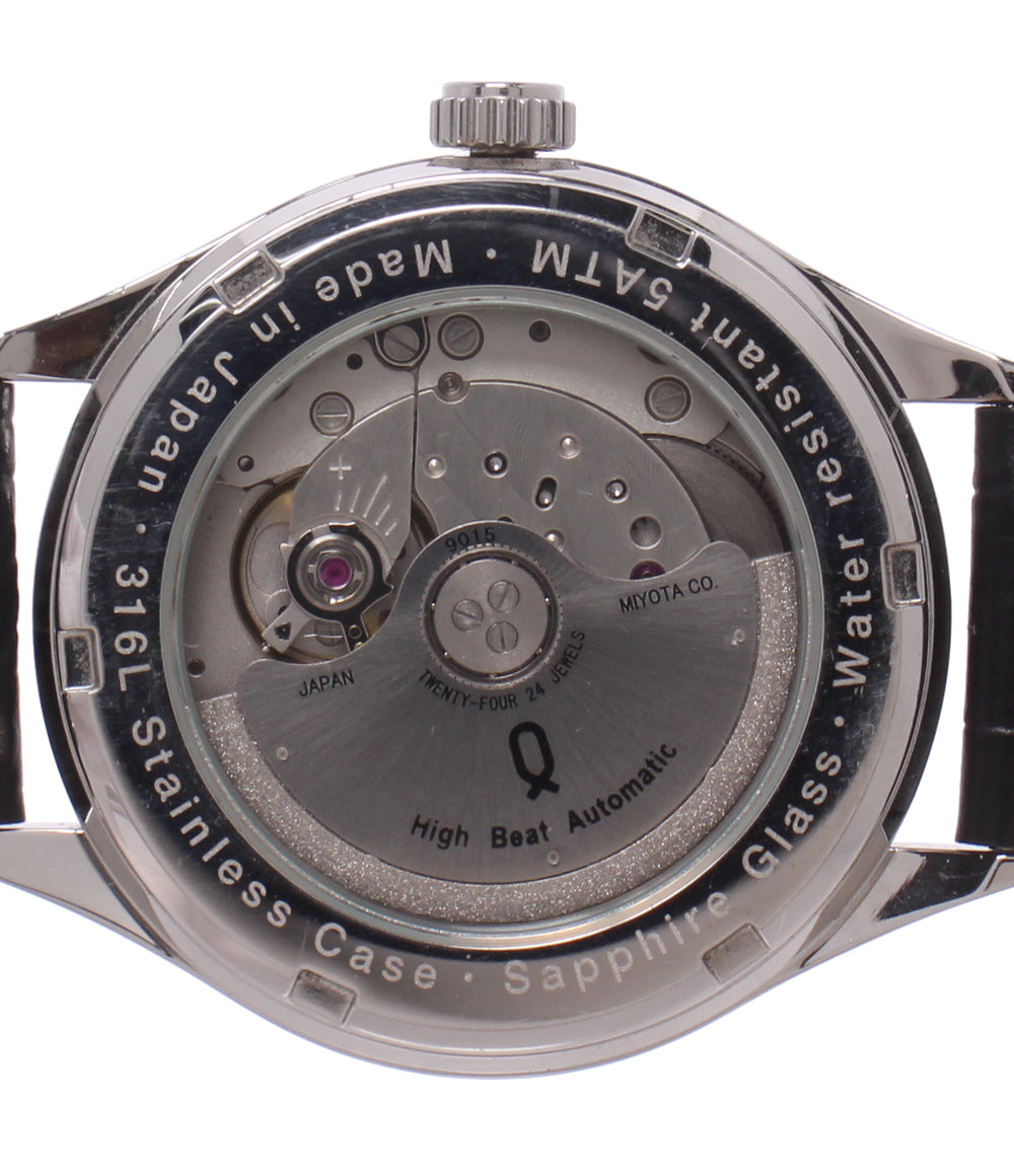 Maker's Watch Knot 腕時計 PREMIUM AUTOMATIC 自動巻き AT-38SVBK メンズ メーカーズウォッチ ノット