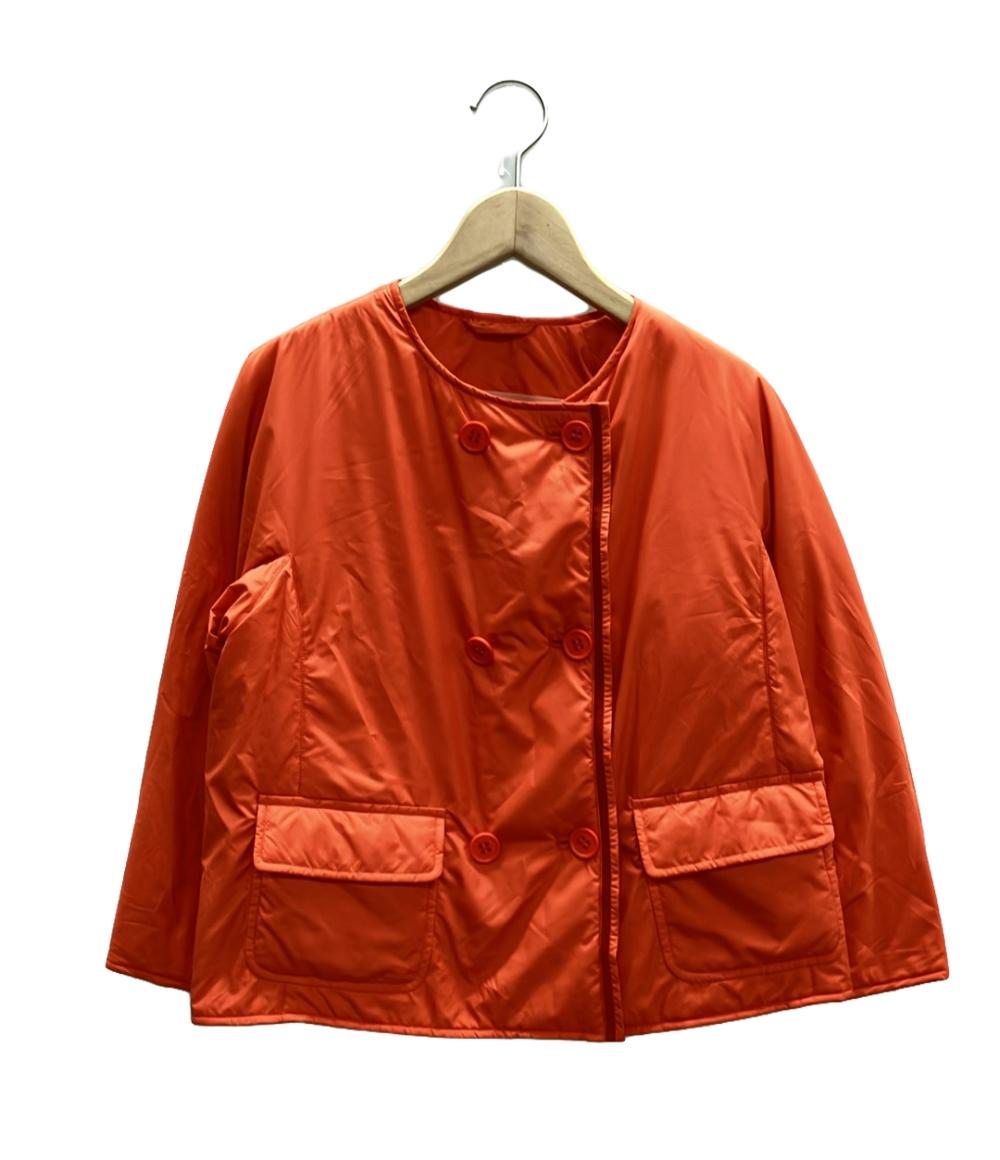 美品 エーディーディー ノーカラーナイロンジャケット アウター レディース SIZE US2 (XS) add