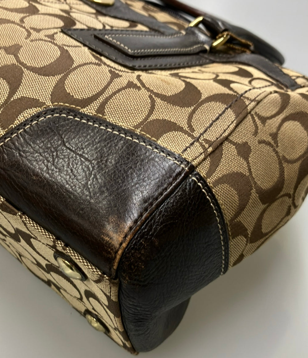 COACH トートバッグ キャンバス シグネチャー 11063 レディース コーチ