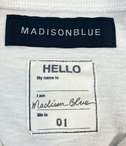 MADISONBLUE 半袖Tシャツ HELLO MB999-7101 レディース SIZE S マディソンブルー