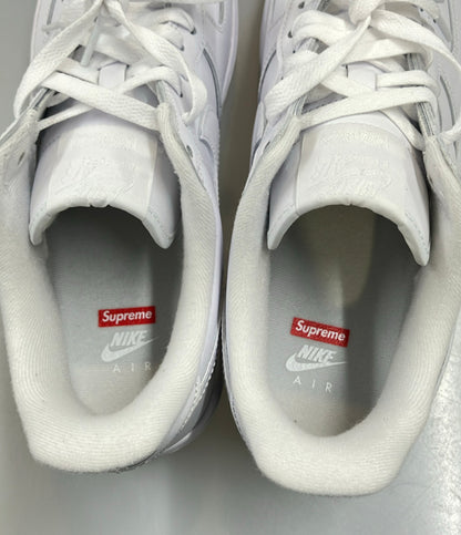 美品 NIKE ローカットスニーカー × シュプリーム AIR FORCE 1 LOW CU9225-100 メンズ SIZE 28.0 (XL) ナイキ