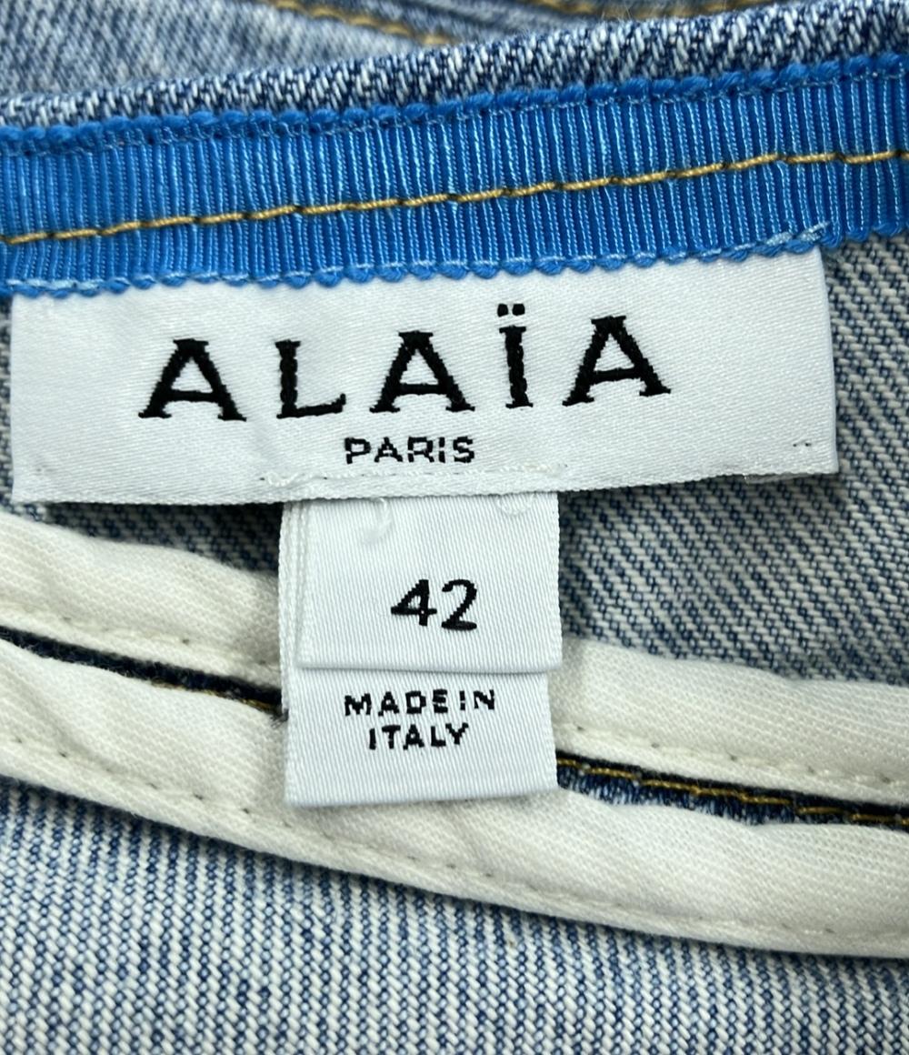アライア デニムミニスカート レディース SIZE 42 (L) ALAIA