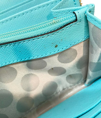 美品 ケイトスペード ラウンドファスナー長財布 レディース Kate Spade