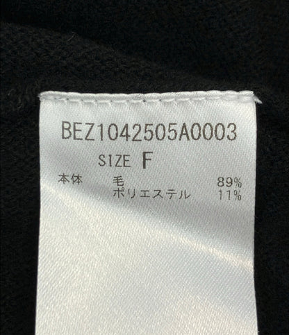 BEARDSLEY ビッグニットタートルネックワンピース BEZ1042505A0003 レディース SIZE F (M) ビアズリー