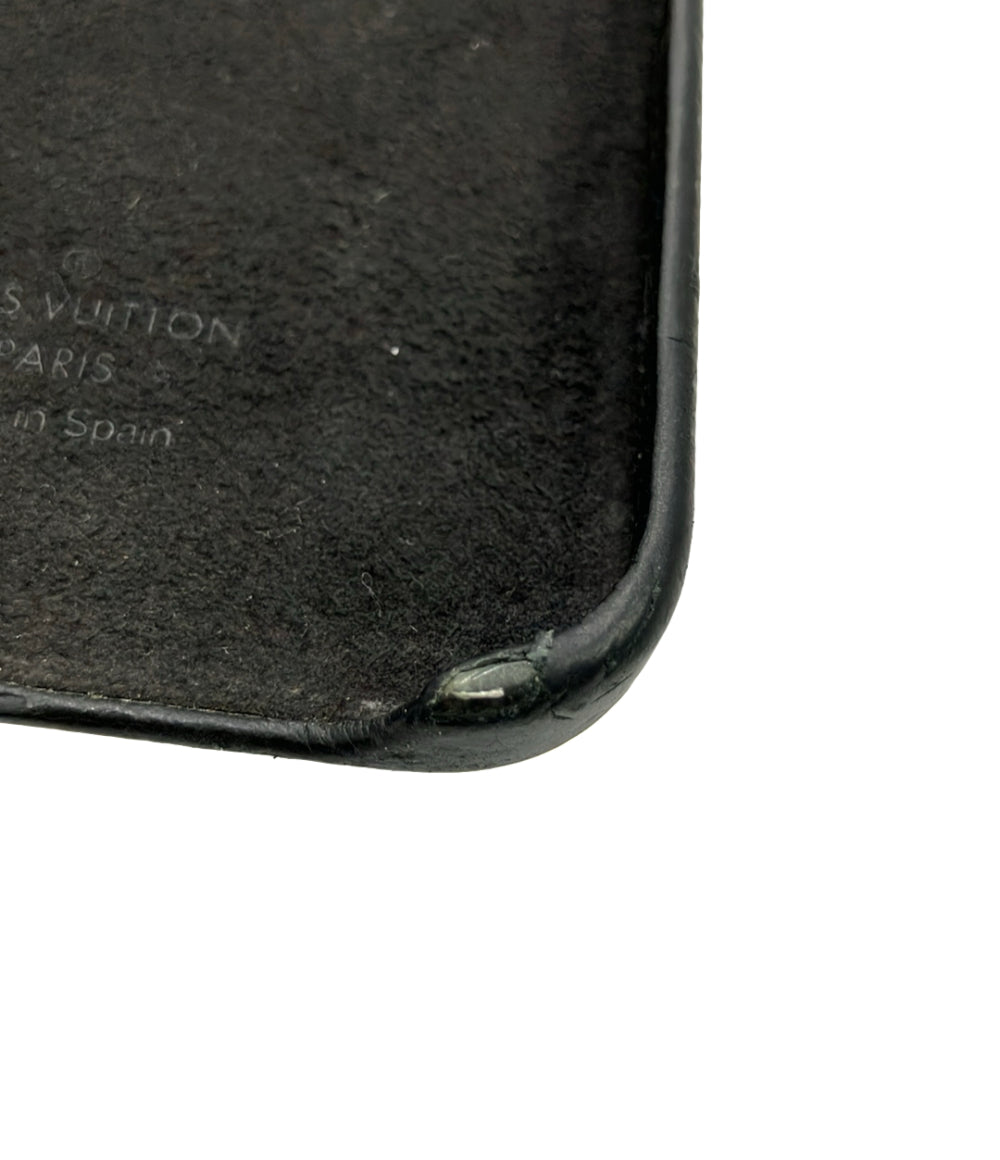 LOUIS VUITTON スマホケース iPhone12 12Pro カーフレザー バンパー モノグラム M80080 ユニセックス ルイ・ヴィトン