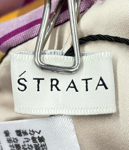 美品 エストラータ シアーチェックスカート レディース SIZE XS (XS) STRATA