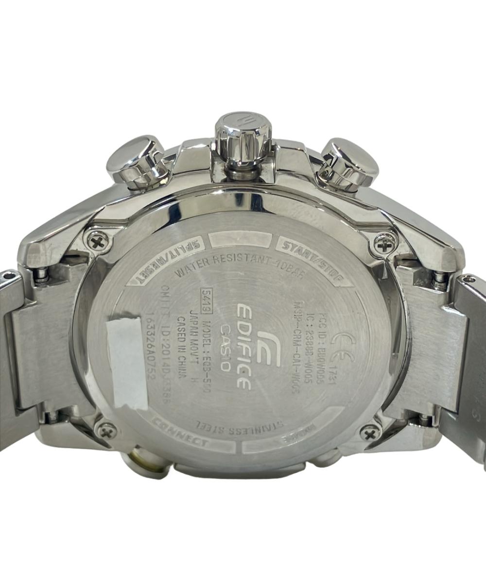 CASIO EDIFICE EQB-500 カシオ ソーラー 稼動品 カシオ 腕時計 EDIFICE エディフィス ソーラー ブラック EQB-500