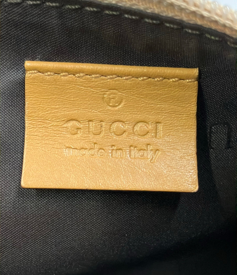 美品 GUCCI アクセサリーポーチ GGキャンバス 039 1103 2123