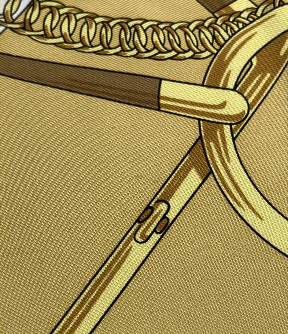 HERMES スカーフ カレ90 シルク100% Eperon d’or レディース エルメス