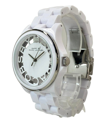 MARC BY MARC JACOBS 腕時計 クオーツ ホワイト MBM4571 メンズ マークバイマークジェイコブス