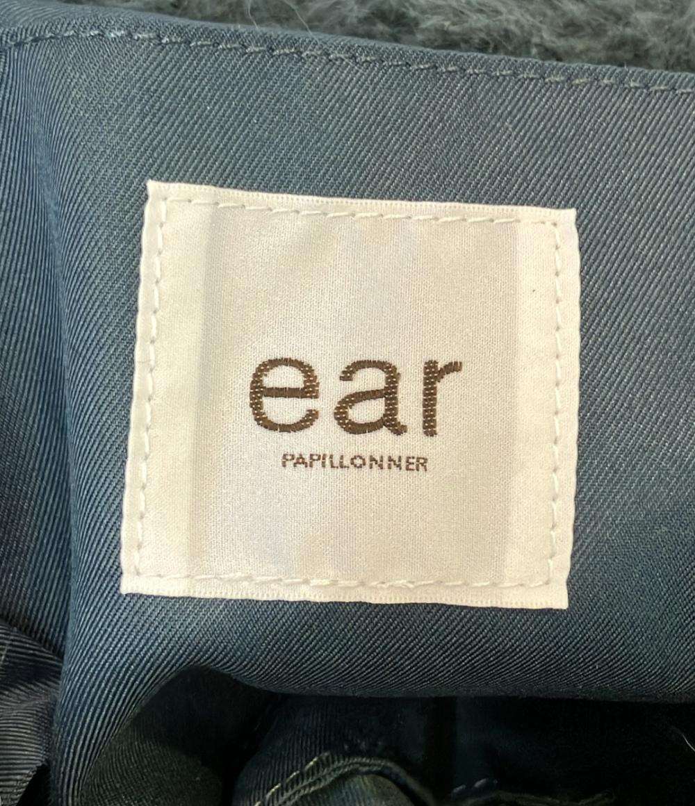 美品 ear PAPILLONNER ショルダーバッグ 肩掛け ファー レディース イアパピヨネ