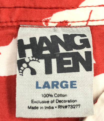 ハンテン  半袖シャツ      メンズ SIZE LARGE (L) HANGTEN