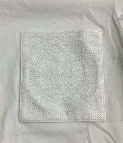 美品 エルメス 半袖 刺繍入りポケットTシャツ レディース SIZE 34 (S) HERMES
