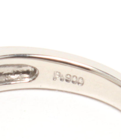 美品 リング 指輪 Pt900 ダイヤ 0.04ct レディース SIZE 12号