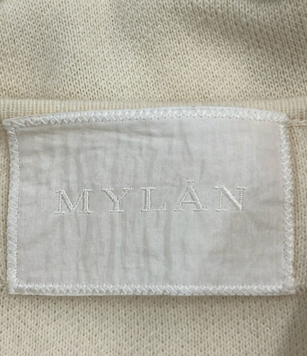 MYLAN Wool Cashmere Hem Balloon Knit 長袖ニット レディース SIZE F (M) マイラン
