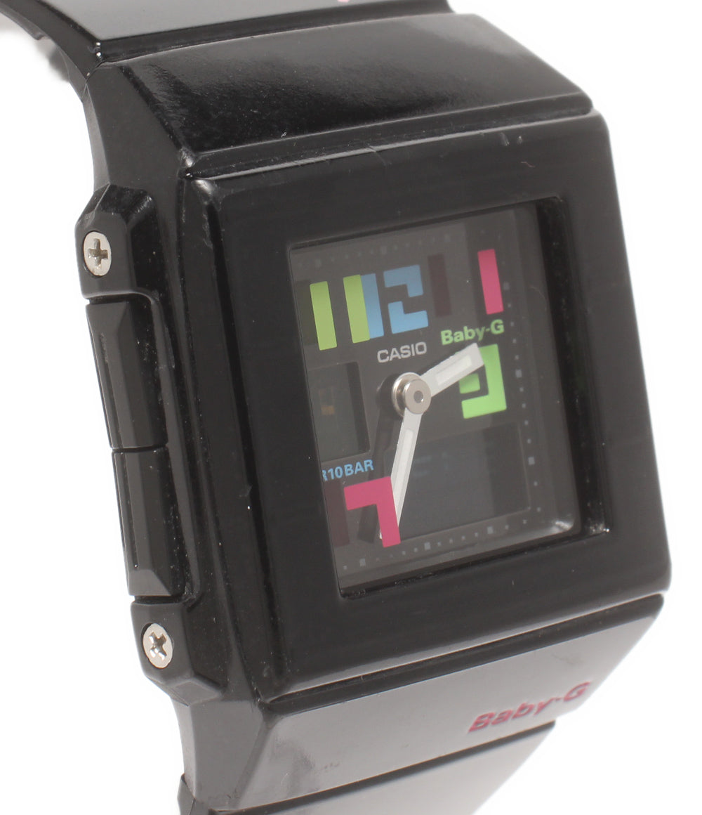 CASIO 腕時計 カスケット Baby-G クオーツ ブラック系 BGA-200PD レディース カシオ