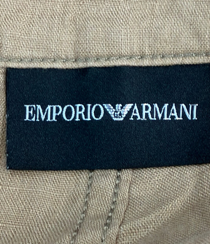 Emporio Armani パンツ リネン ワイド 3L2J33 2N0ZZ レディース SIZE 28 (L) エンポリオ・アルマーニ