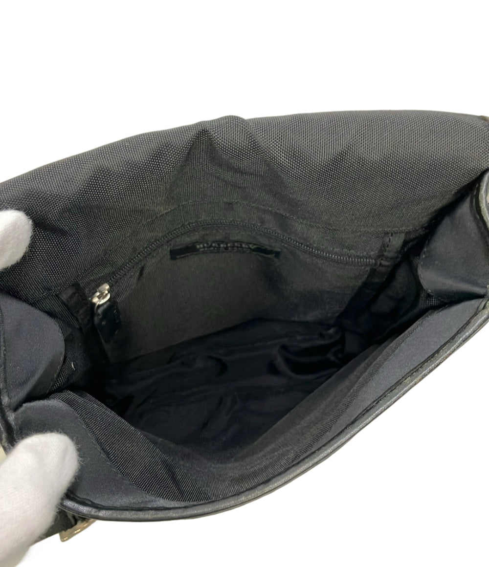 BURBERRY BLACK LABEL ショルダーバッグ 斜め掛け メンズ バーバリーブラックレーベル