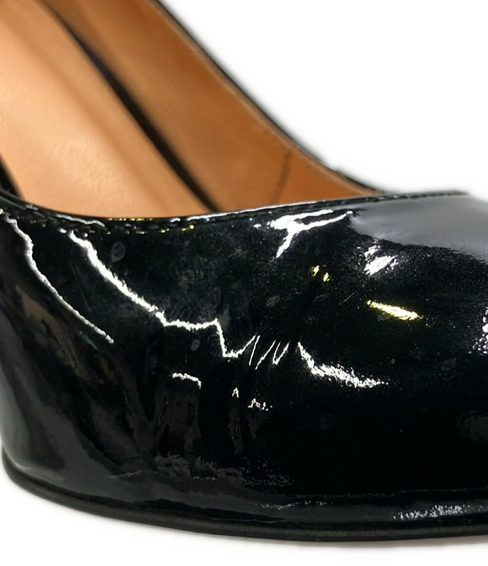 LANVIN en Bleu リボンモチーフ エナメルパンプス 2400 レディース SIZE 23 1/2 ランバンオンブルー