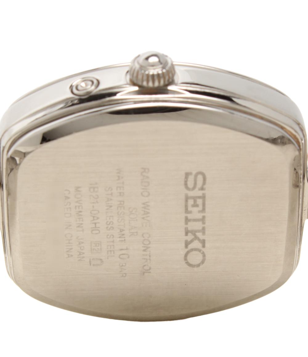 即決 SEIKO セイコー ソーラー腕時計 1B21-0AH0 セイコー/ティセ/型番：1B21-0AH0/ソーラー電池/腕時計の買取実績