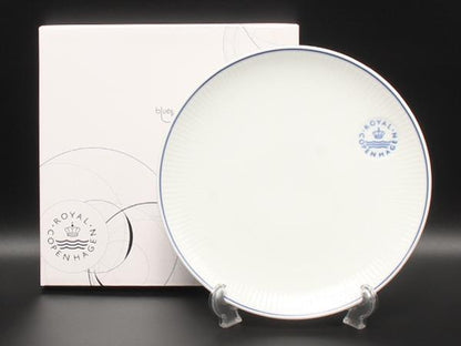 美品 Royal Copenhagen プレート 皿 23cm ブルーライン ロイヤルコペンハーゲン