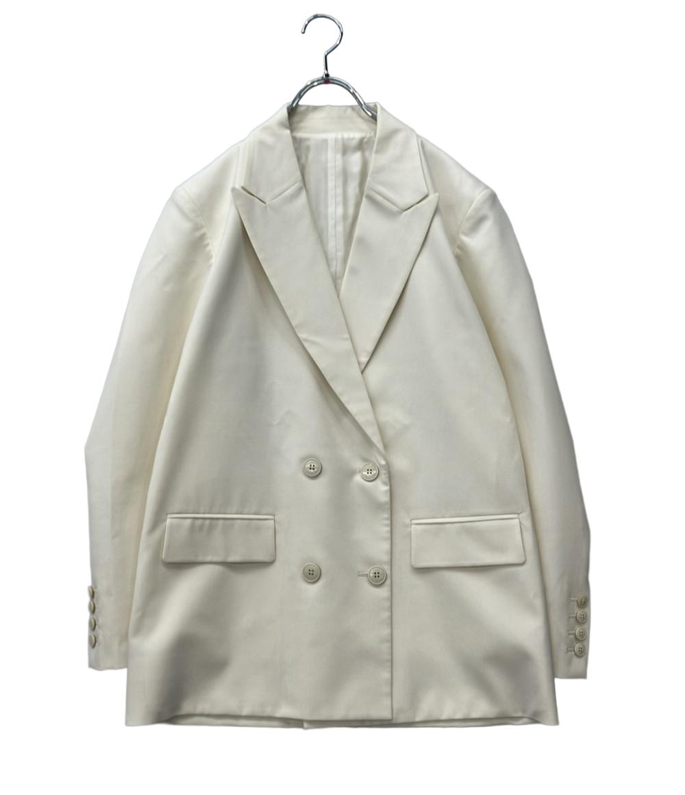 VALENTINO ダブルブレストジャケット アイボリー VBOCE2A56DP レディース SIZE 40 (M) ヴァレンティノ