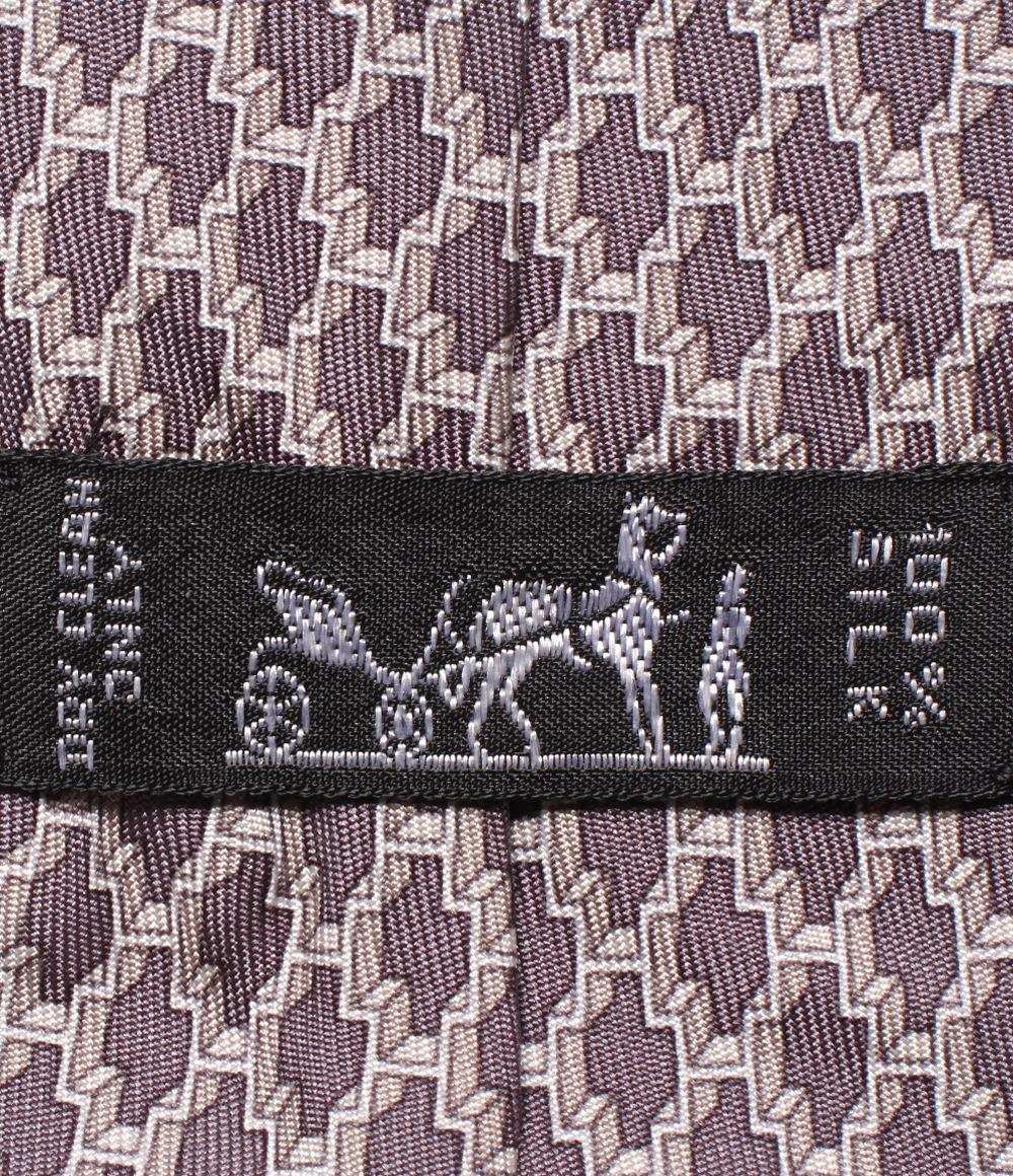 エルメス ネクタイ シルク100％ メンズ HERMES