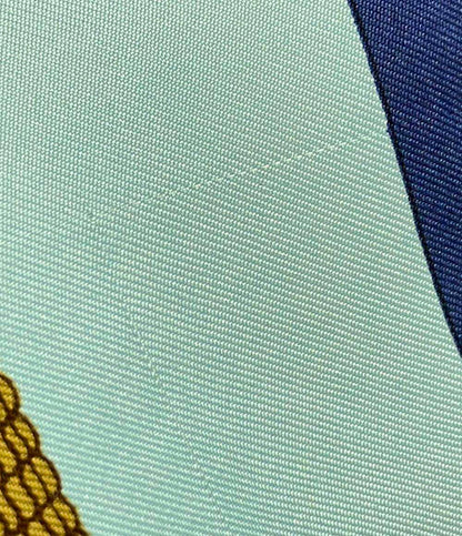 HERMES スカーフ シルク100% カレ90 Tribord レディース エルメス
