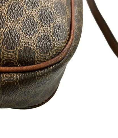 セリーヌ ショルダーバッグ 斜め掛け マカダム柄 レディース CELINE