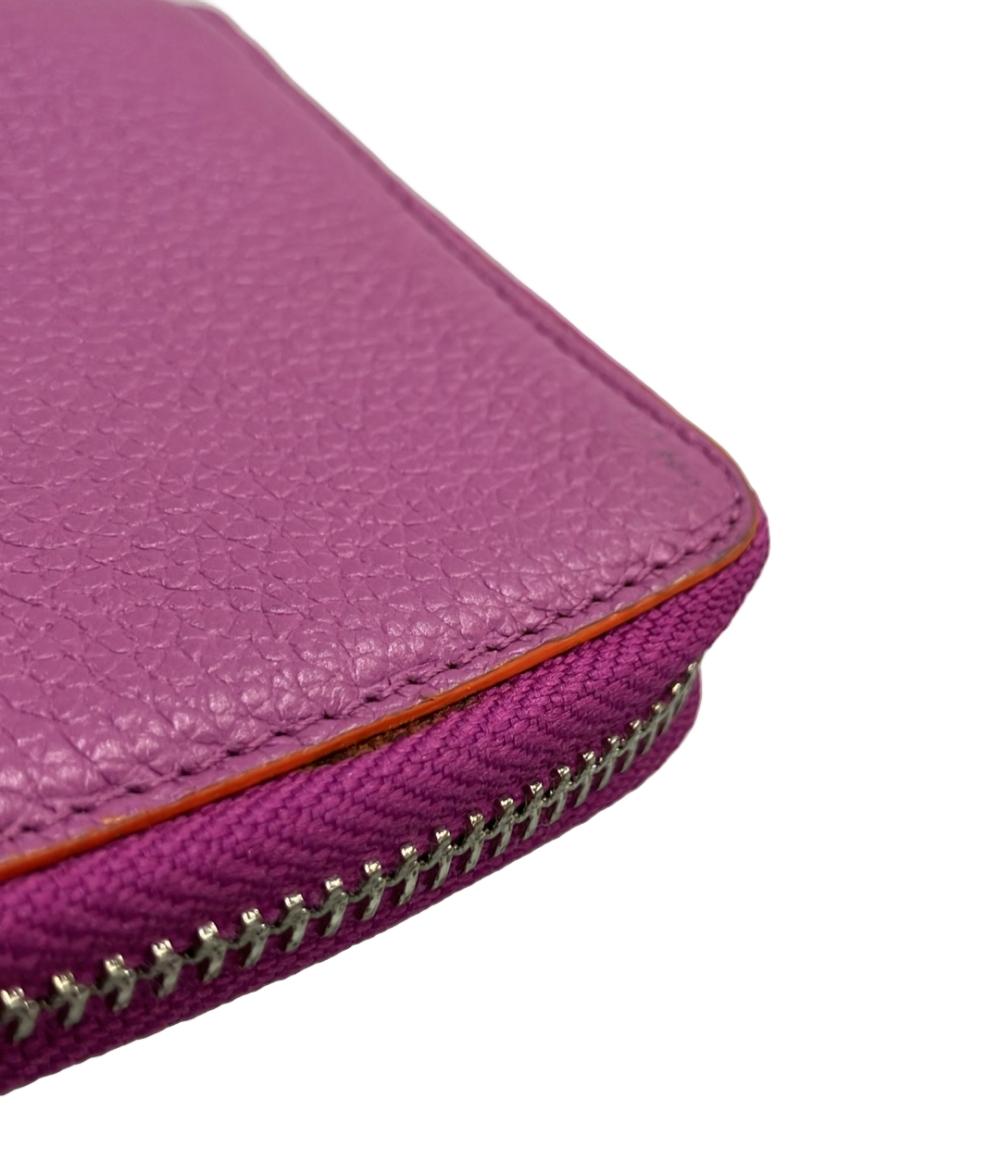 VERSACE ラウンドファスナー二つ折り財布 レディース ヴェルサーチ