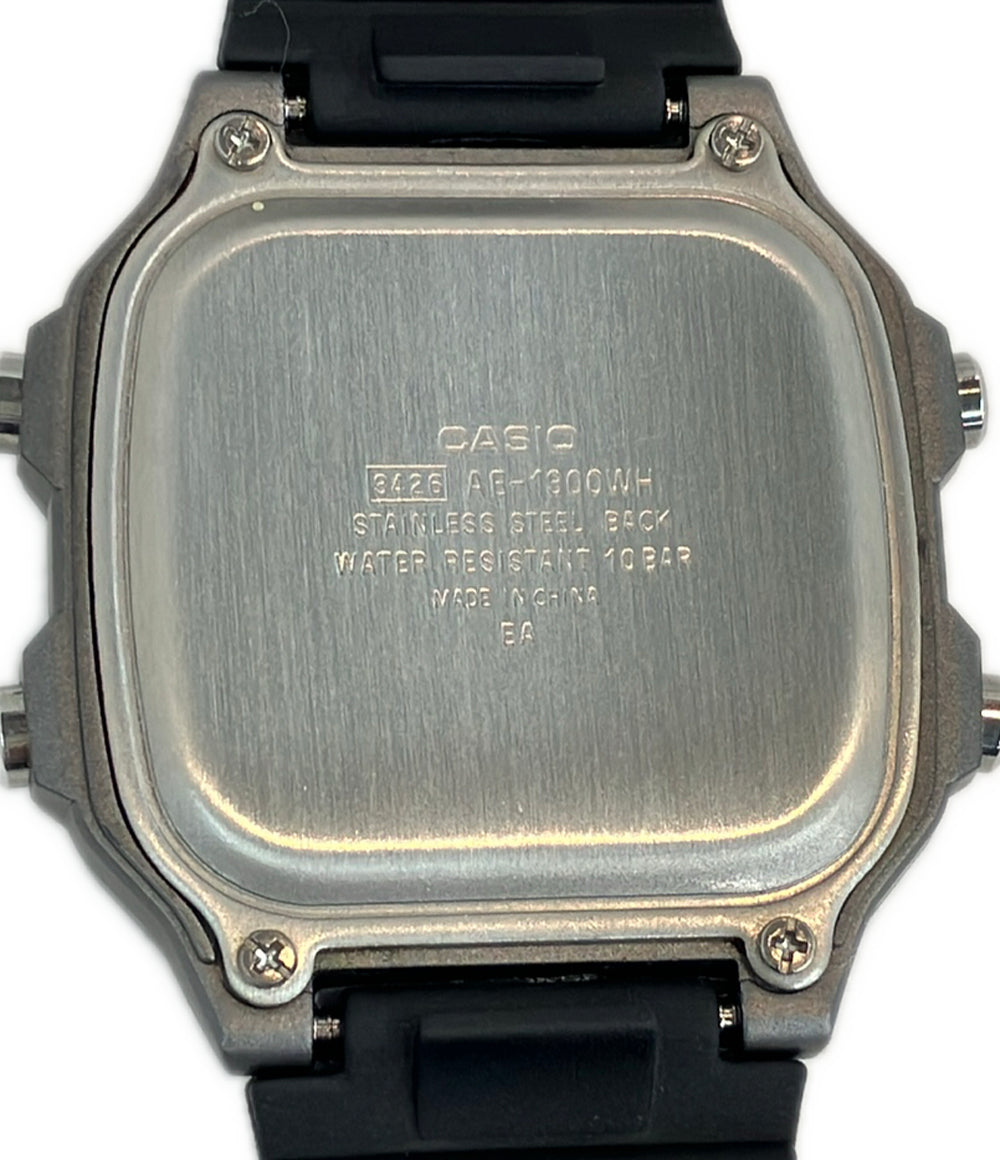 美品 CASIO 腕時計 クオーツ AE-1300WH メンズ カシオ
