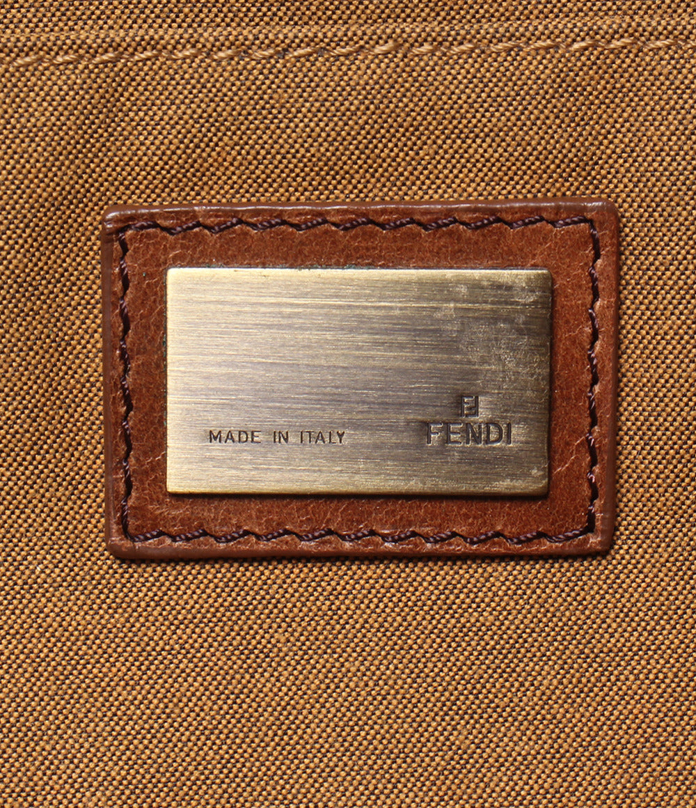 FENDI 2wayショルダーバッグ トートーバッグ 肩掛け ズッカ 7VA158 メンズ レディース フェンディ