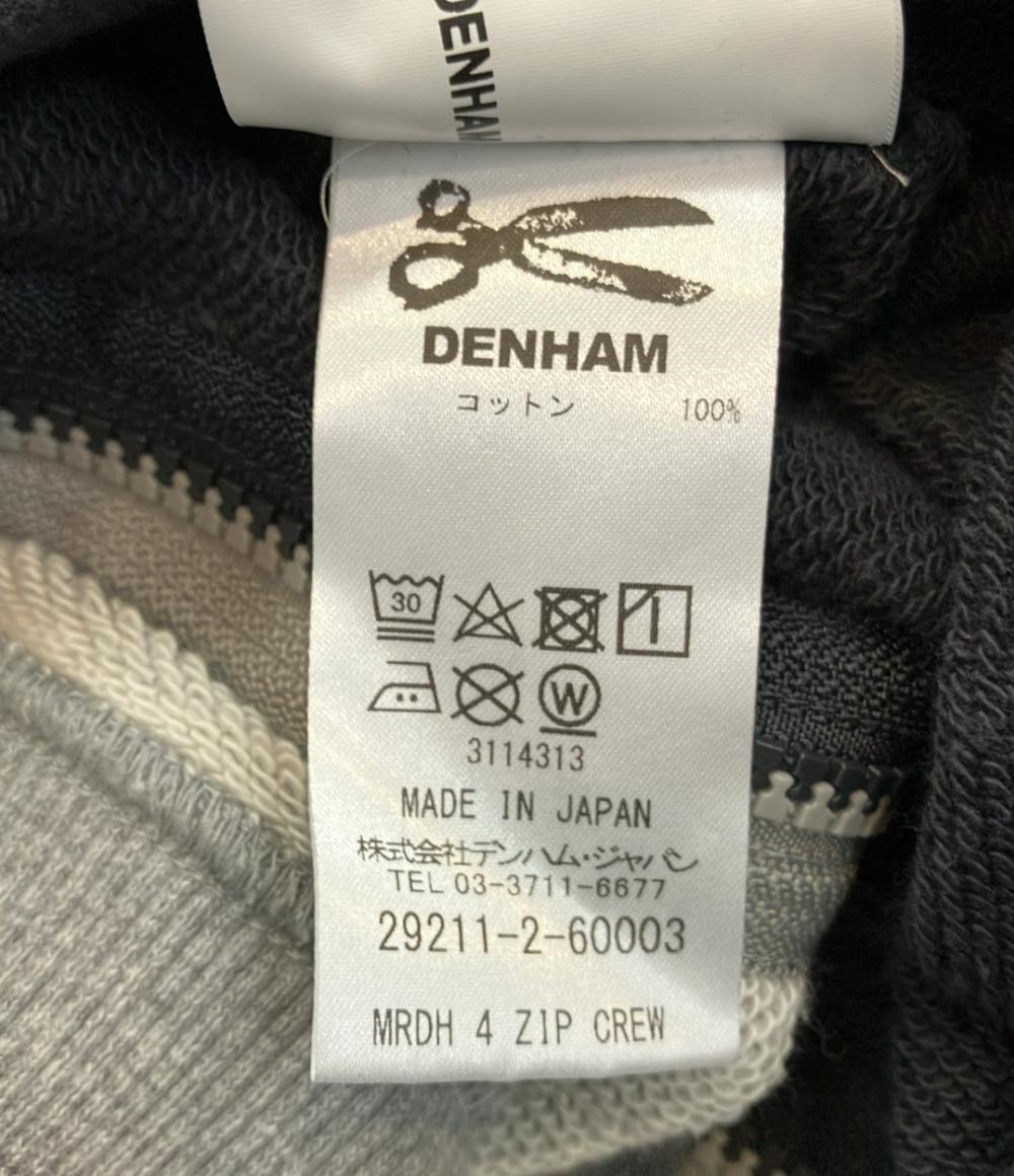 デンハム 4ジップ スウェット メンズ DENHAM