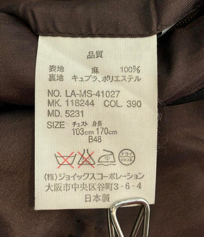 LANVIN COLLECTION リネン ジャケット メンズ SIZE B48 ランバン コレクション