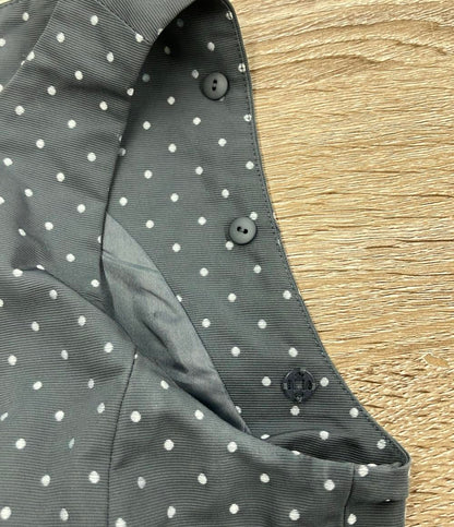 訳あり トゥービーシック ドット柄 ノースリーブワンピース レディース SIZE 40 (M) TO BE CHIC