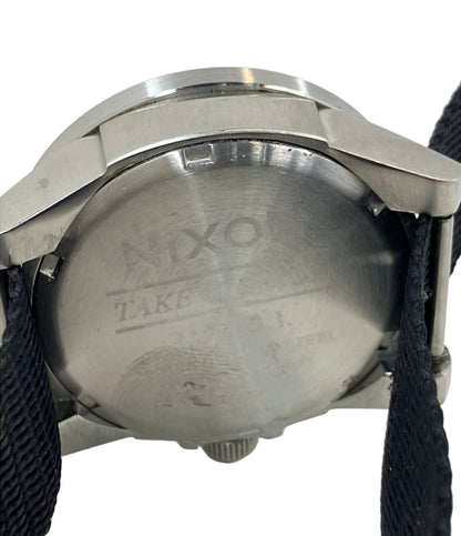 NIXON 腕時計 TAKE CHARGE テイクチャージ クオーツ ブラック メンズ ニクソン