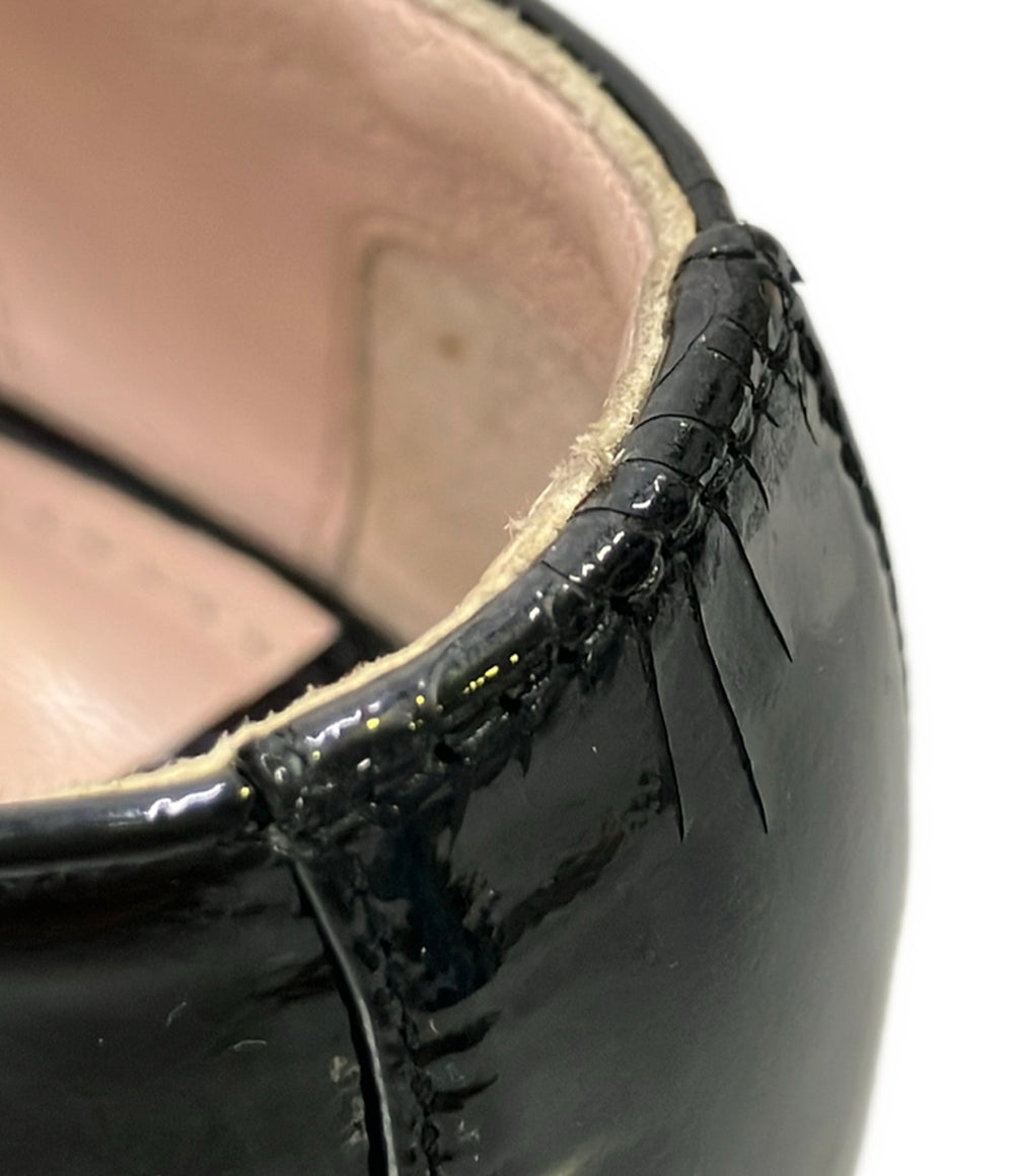 Miu Miu エナメルレースアップシューズ レディース SIZE 36 1/2 ミュウ ミュウ
