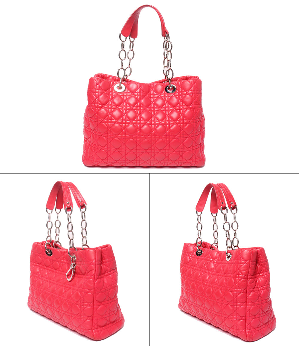 Christian Dior トートバッグ ショルダーバッグ 肩掛け カナージュ 04-RU-1101 レディース クリスチャンディオール