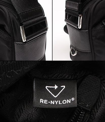 美品 PRADA ショルダーバッグ Re-Nylon 肩掛け 1BC167 レディース メンズ プラダ