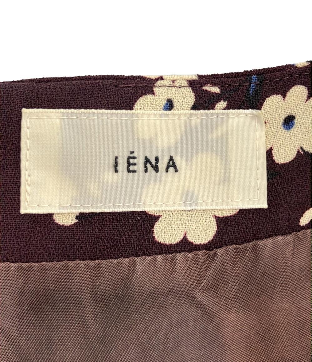 イエナ 長袖ワンピース 花柄 レディース SIZE 36 (XS) IENA