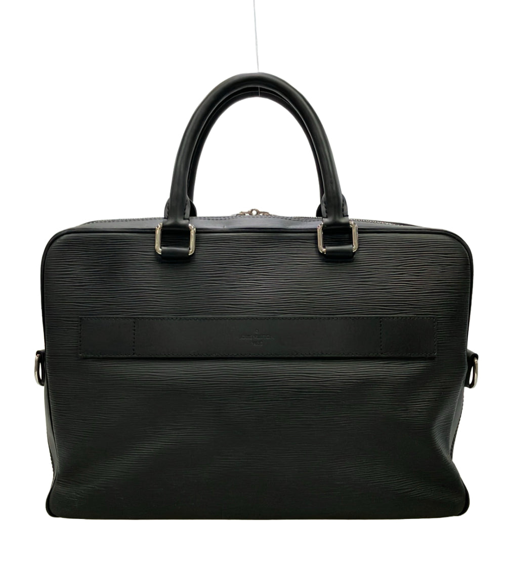 LOUIS VUITTON 2way ビジネスバッグ ブリーフケース ショルダーバッグ 斜め掛け ポルト ドキュマン ビジネス エピ M54092 メンズ ルイ・ヴィトン
