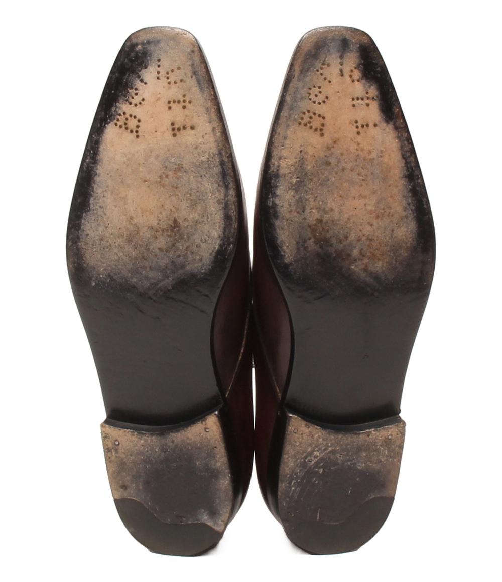 ベルルッティ モンクストラップシューズ サイドストラップ カリグラフィ ドレスシューズ レザー メンズ SIZE 7 (S) Berluti