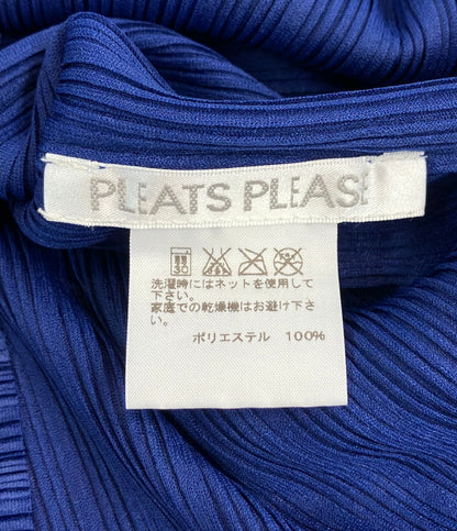 PLEATS PLEASE 長袖 ハイネック カットソー レディース SIZE 03 プリーツプリーズ